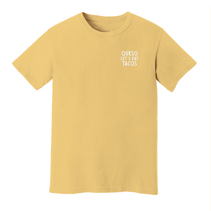 Frankie Jean Queso Let's Eat Tacos Washed Tee