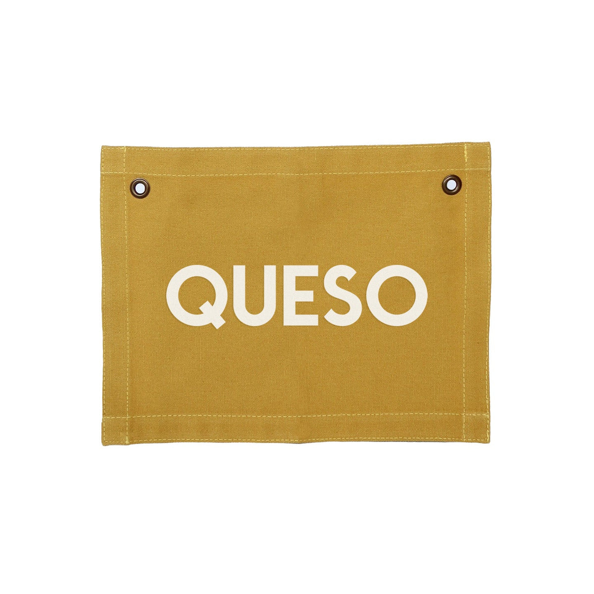 Frankie Jean Queso Small Canvas Flag