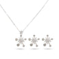 Swarovski Necklace & Earring Jewellery Set Holiday