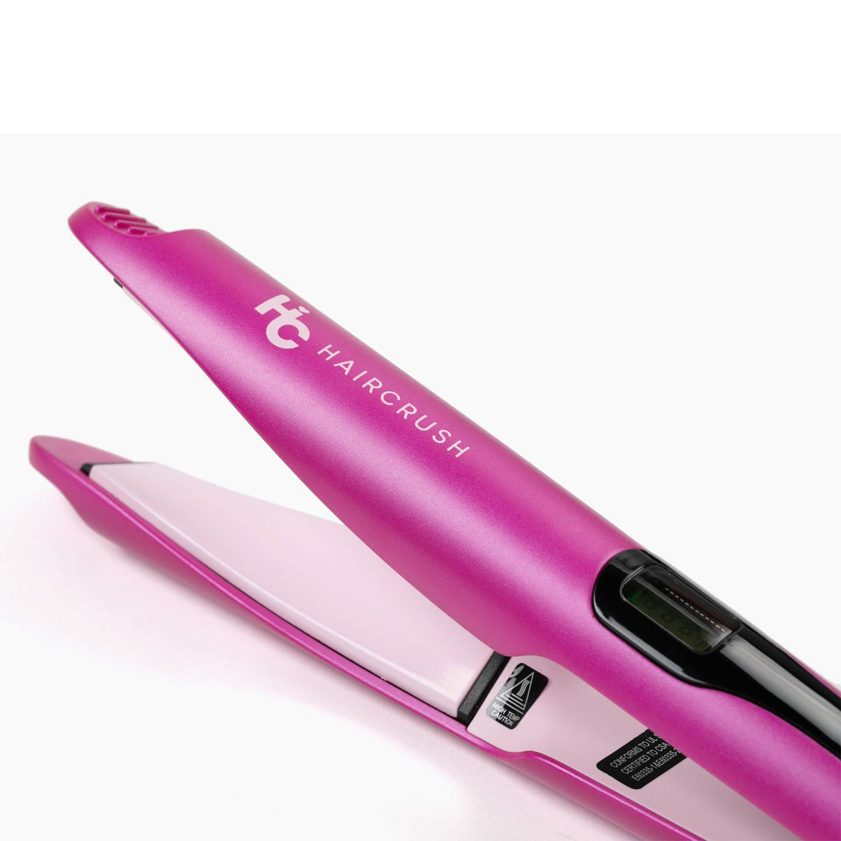 "2-in-1 Twist" Digital Curler & Straightener - Purple