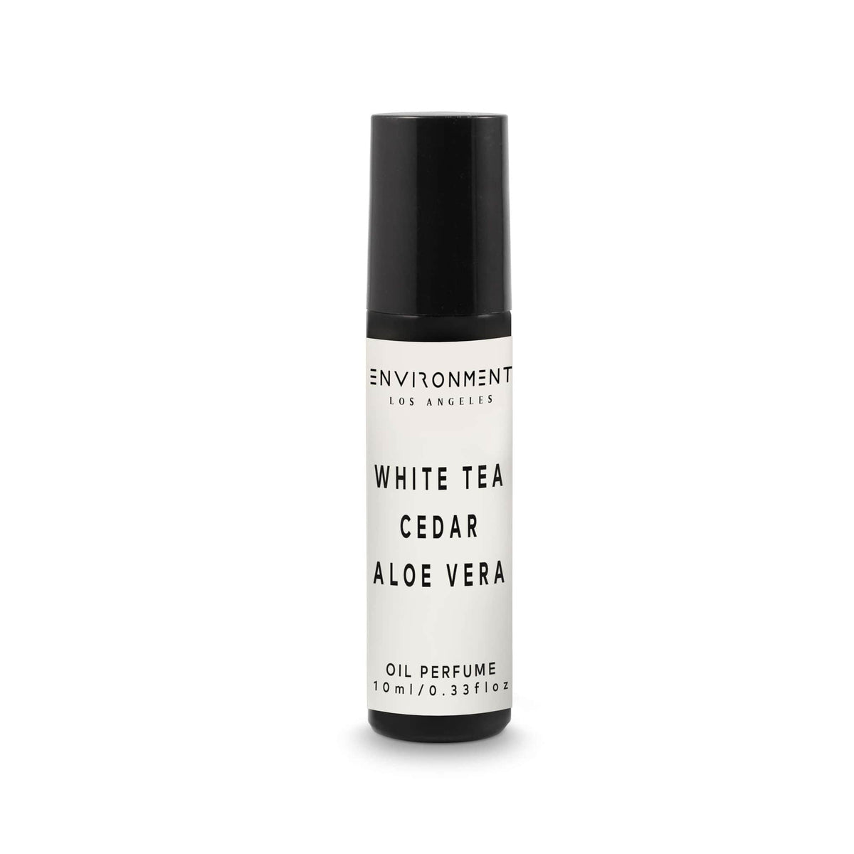 ENVIRONMENT 10mL Roll-on Oil Perfume WhiteTea Cedar AloeVera