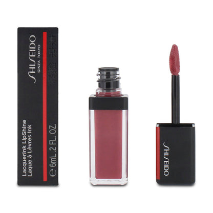 Shiseido LacquerInk Lipshine Lip Gloss 309 Optic Rose