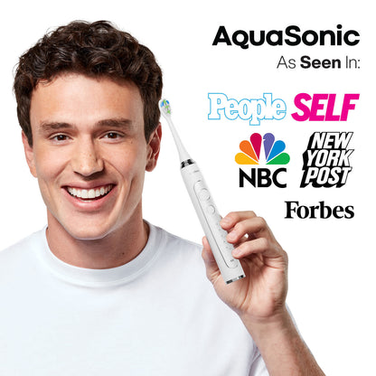 AquaSonic Elite - Ultra-Whitening Rechargeable Toothbrush