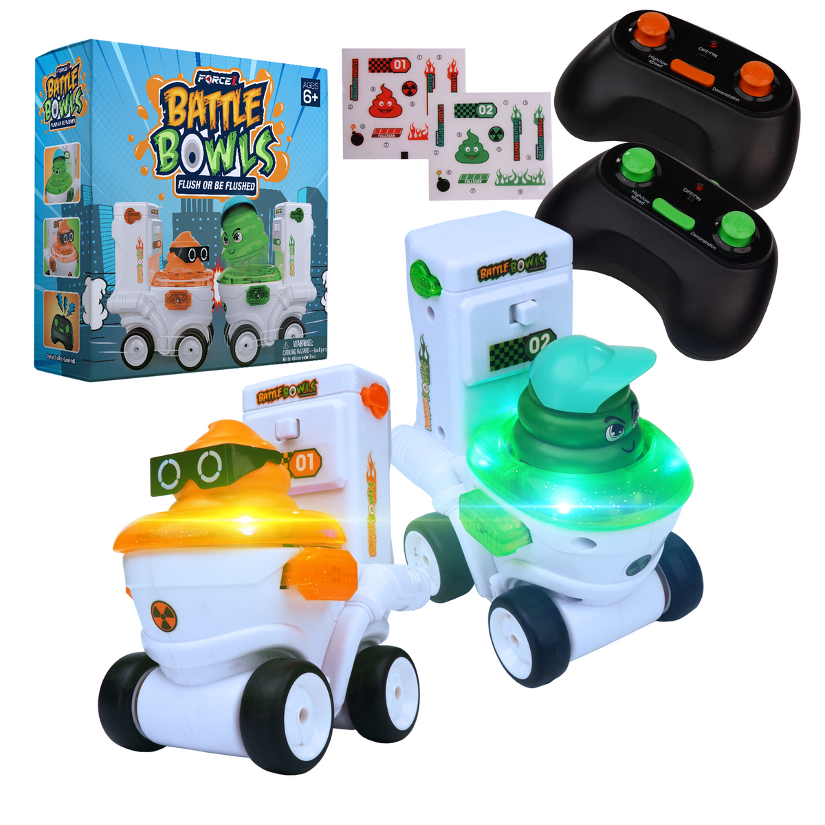 Force1 Battle Bowls Bumper Cars