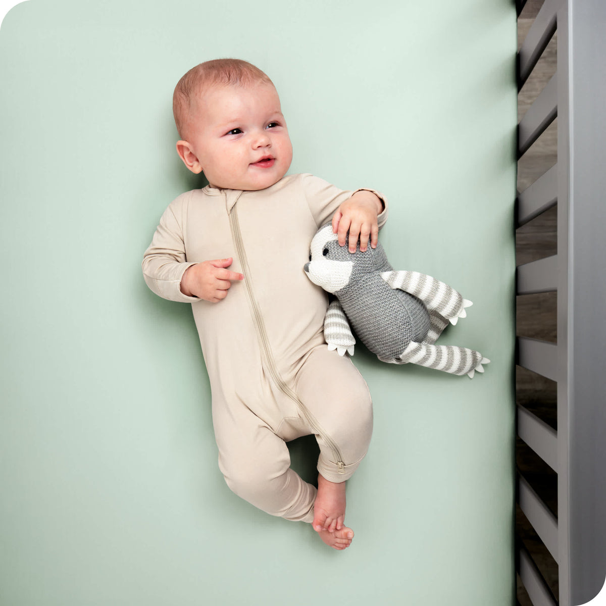 Bare Home Fitted Crib Microfiber Sheet