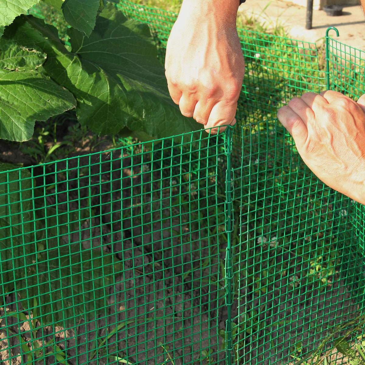 DIY 12-ft. Modular Garden Fence