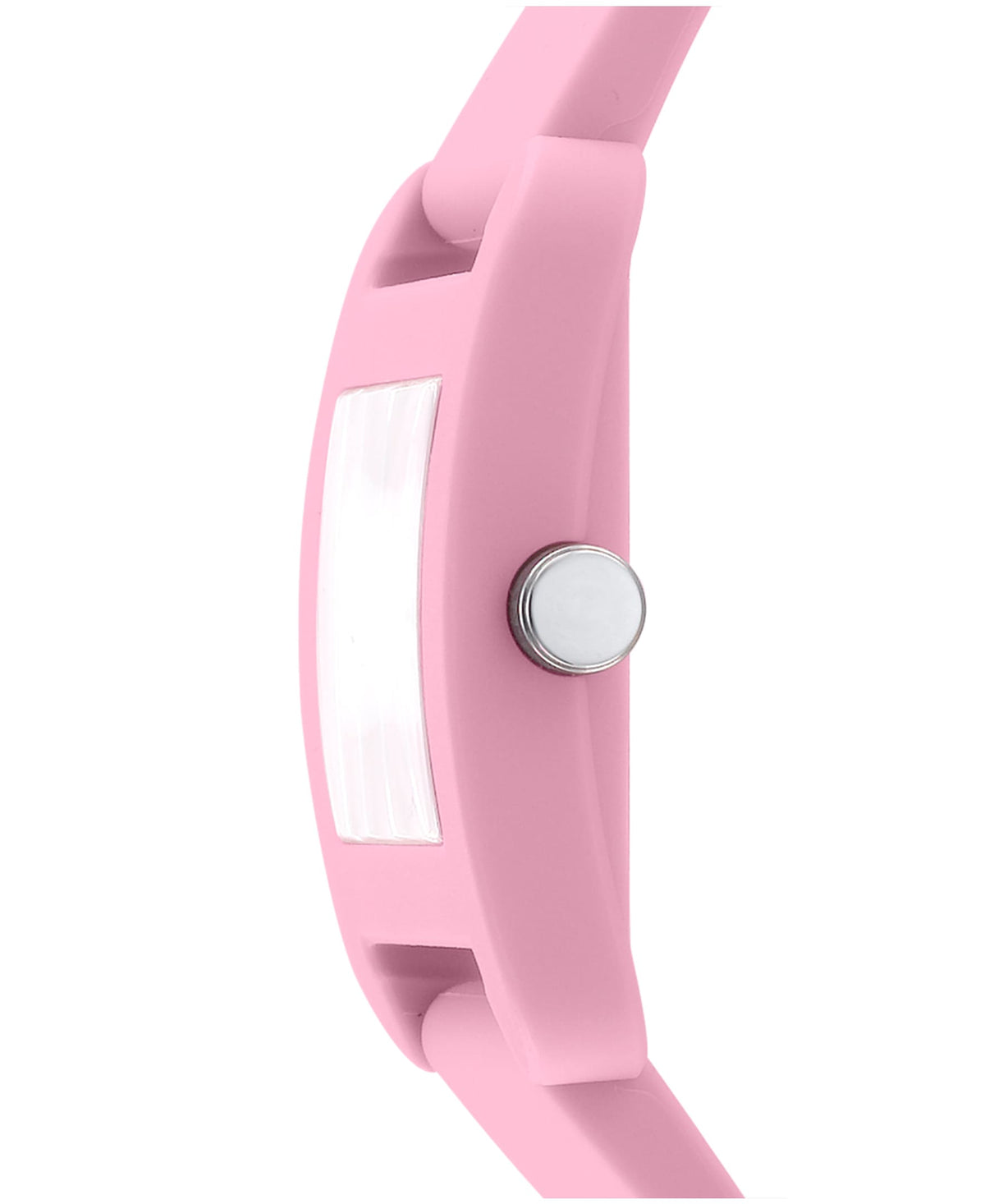 Dkny Women Watch, Pink Color Case, Pink Dial, Pink Silicone Strap, 3 Hands, 3 Atm