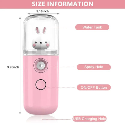 Cute Rabbit Nano Mist Facial Sprayer