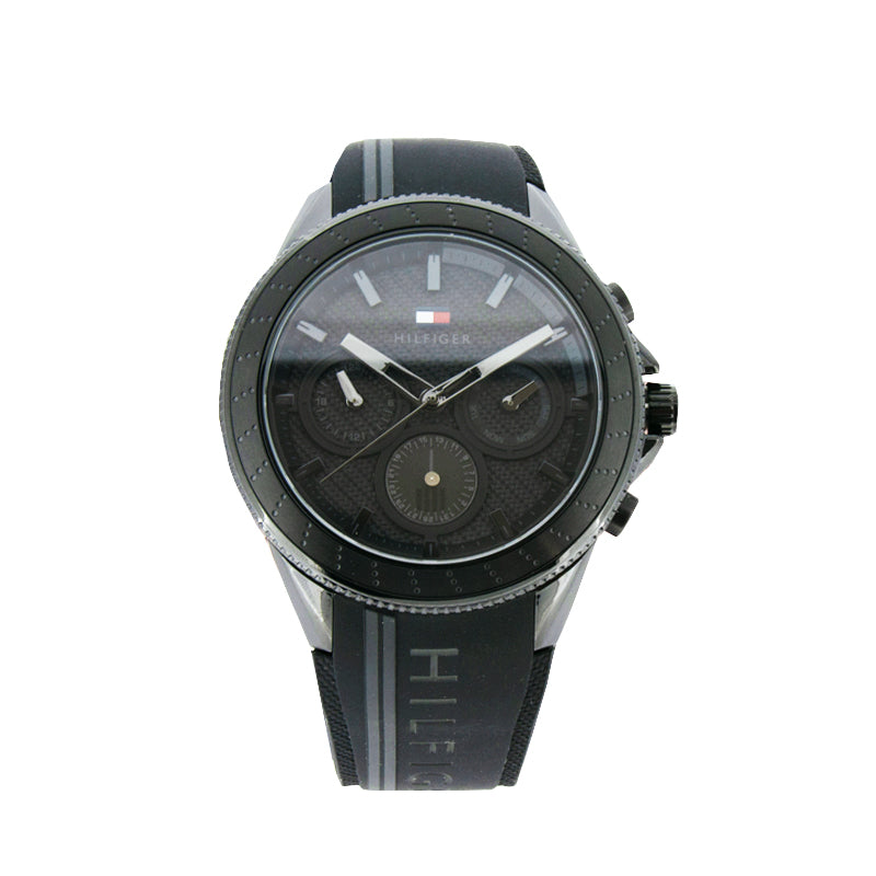 Tommy Hilfiger Black Chronograph Men's Watch 1791861