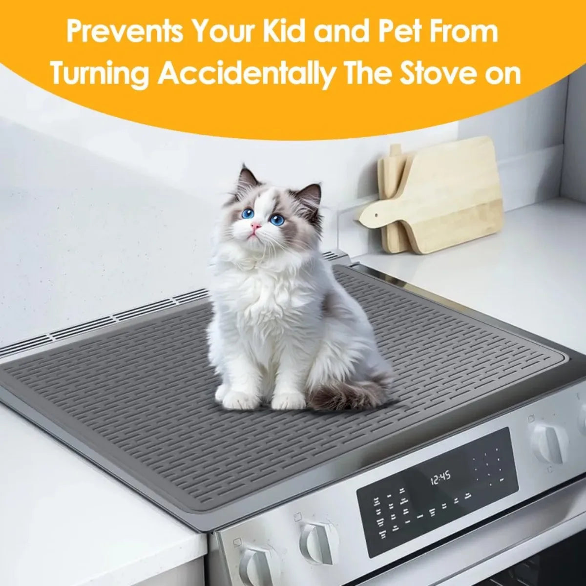 Anti-Scratch Reusable Stove Cover Pad