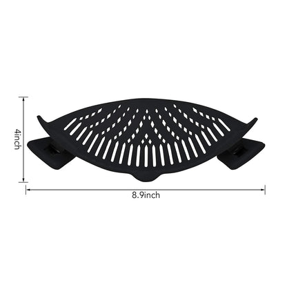 1947Kitchen Heat Resistance Easy Snap Silicone Kitchen Strainer