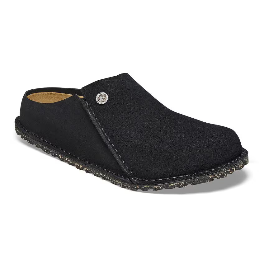 Birkenstock Zermat Premium Suede Leather Black