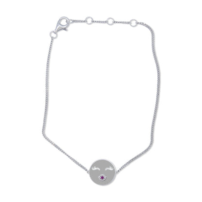 Sterling Silver Bracelet By So Cosi - Kissing Me Softly