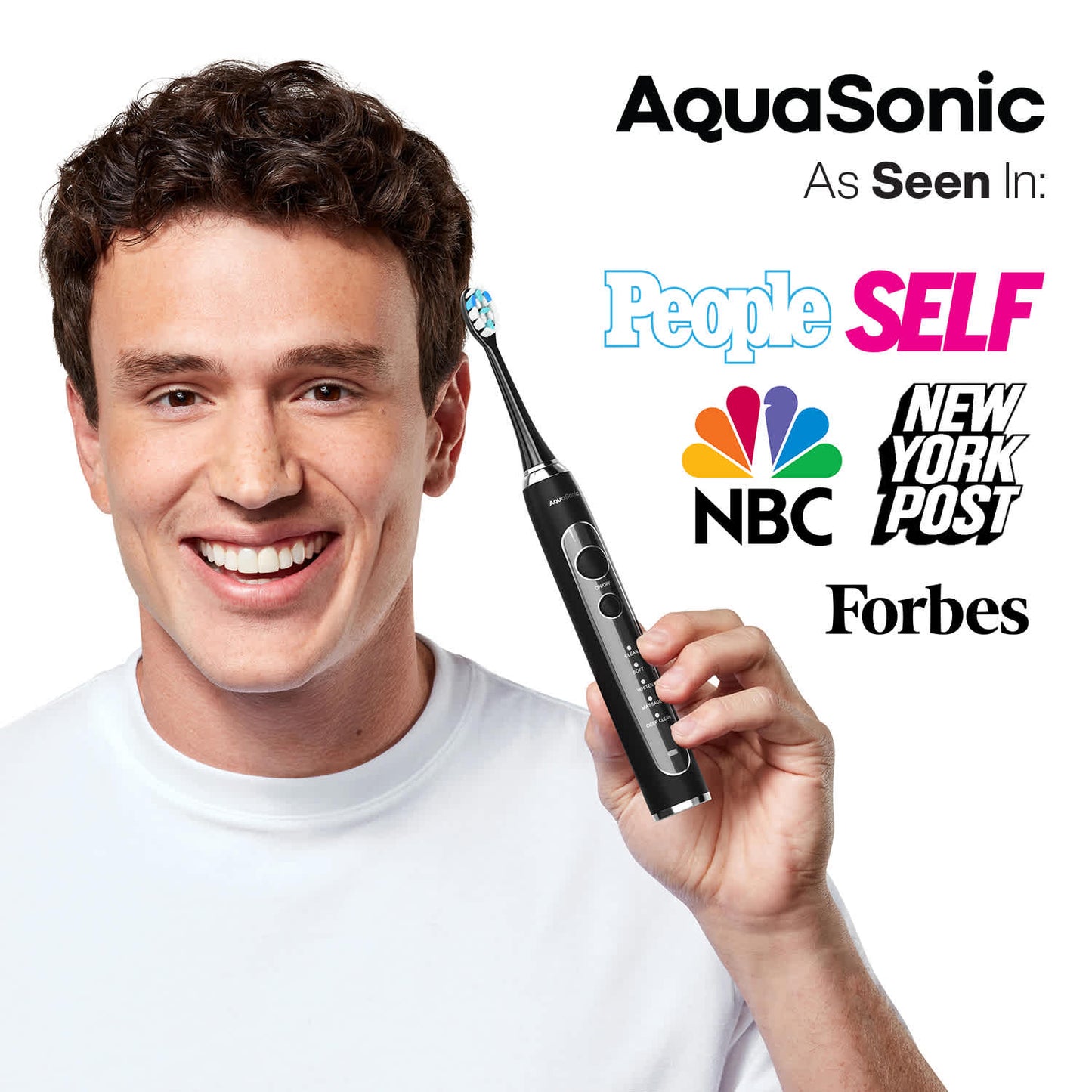 AquaSonic Duo Series PRO – Ultra-Whitening Electric Toothbrush Set
