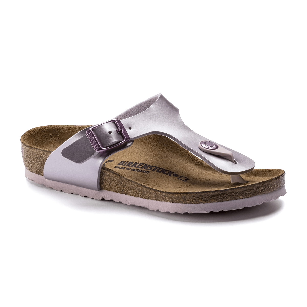 Birkenstock Gizeh Kids Birko-Flor Electric Metallic Lilac