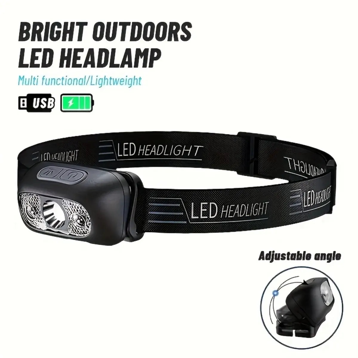 Dual Control Wave Sensor Headlamp