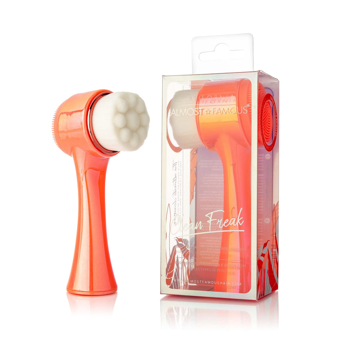 Almost FAMOUS "Cleanse It" 550K Microfiber 2-in-1 Exfoliator Brush