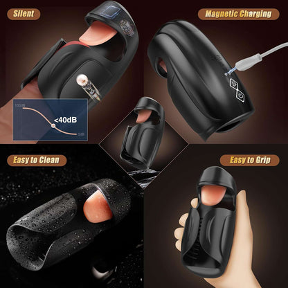 Blissed NYC Dual-Action Pulse & Tongue Motion Trainer